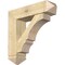 Ekena Millwork Balboa Arts and Crafts Rough Sawn Bracket w/ Offset Brace, Douglas Fir, 8"W x 30"D x 30"H BKT0806X30X30BOA03RDF - alternate 1